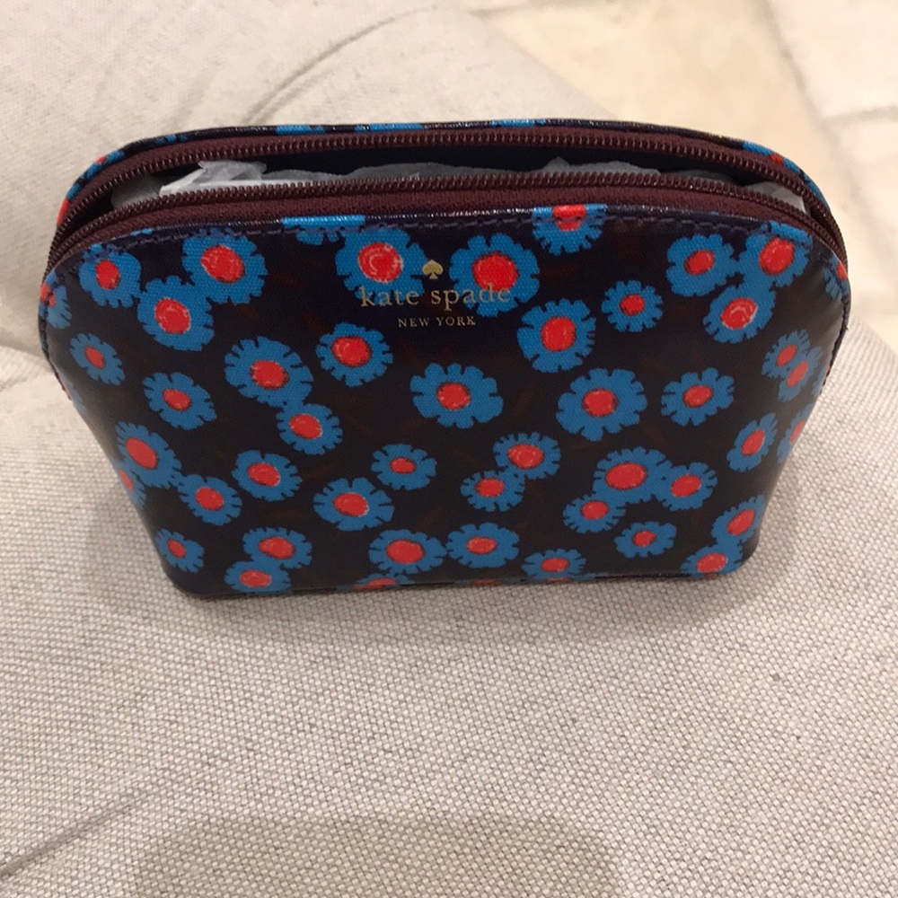 Kate Spade Floral Cosmetic Pouch